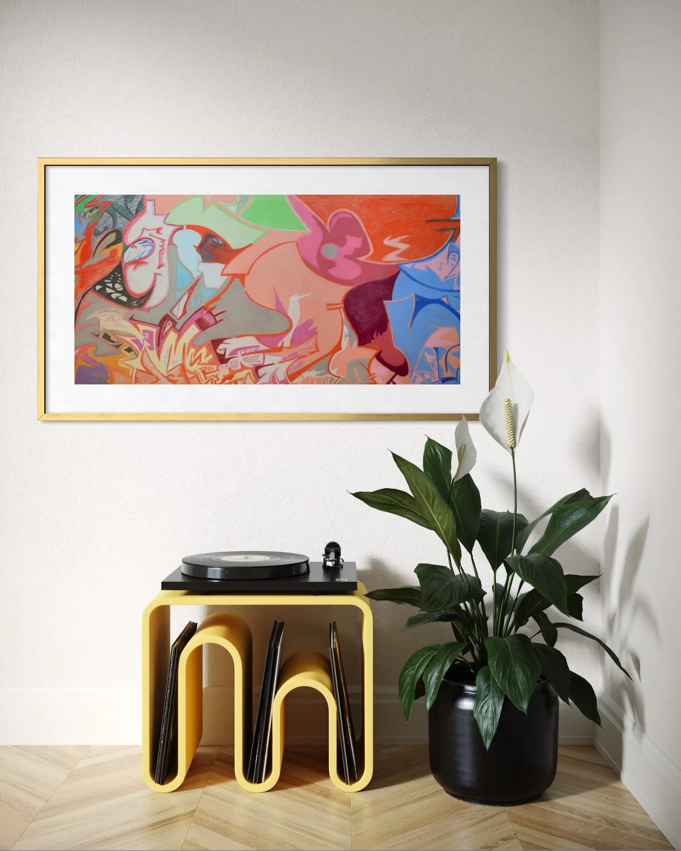 “Birth Of A Superhero” 40”x20” limited edition print