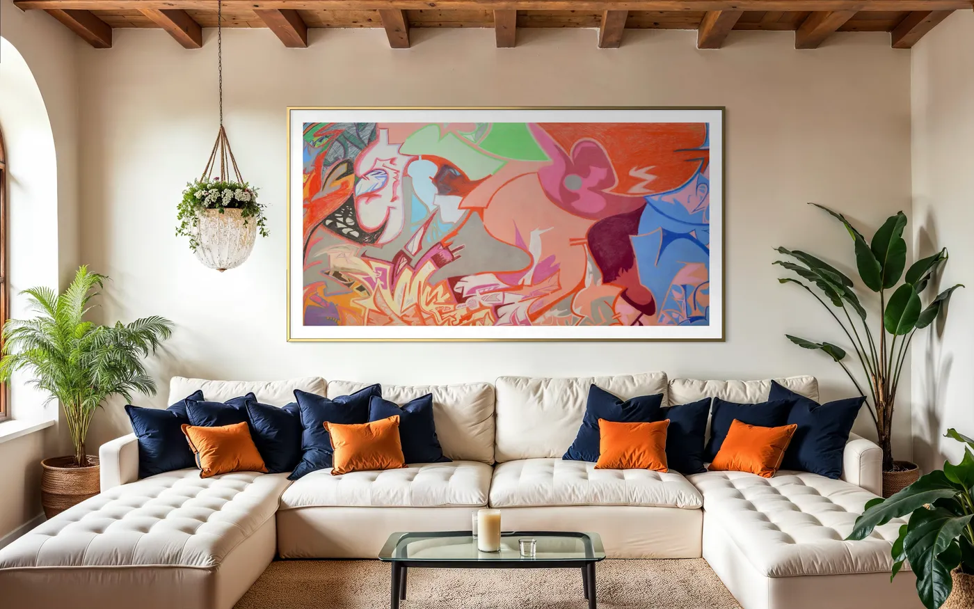 “Birth Of A Superhero” 96”x48” — view 3