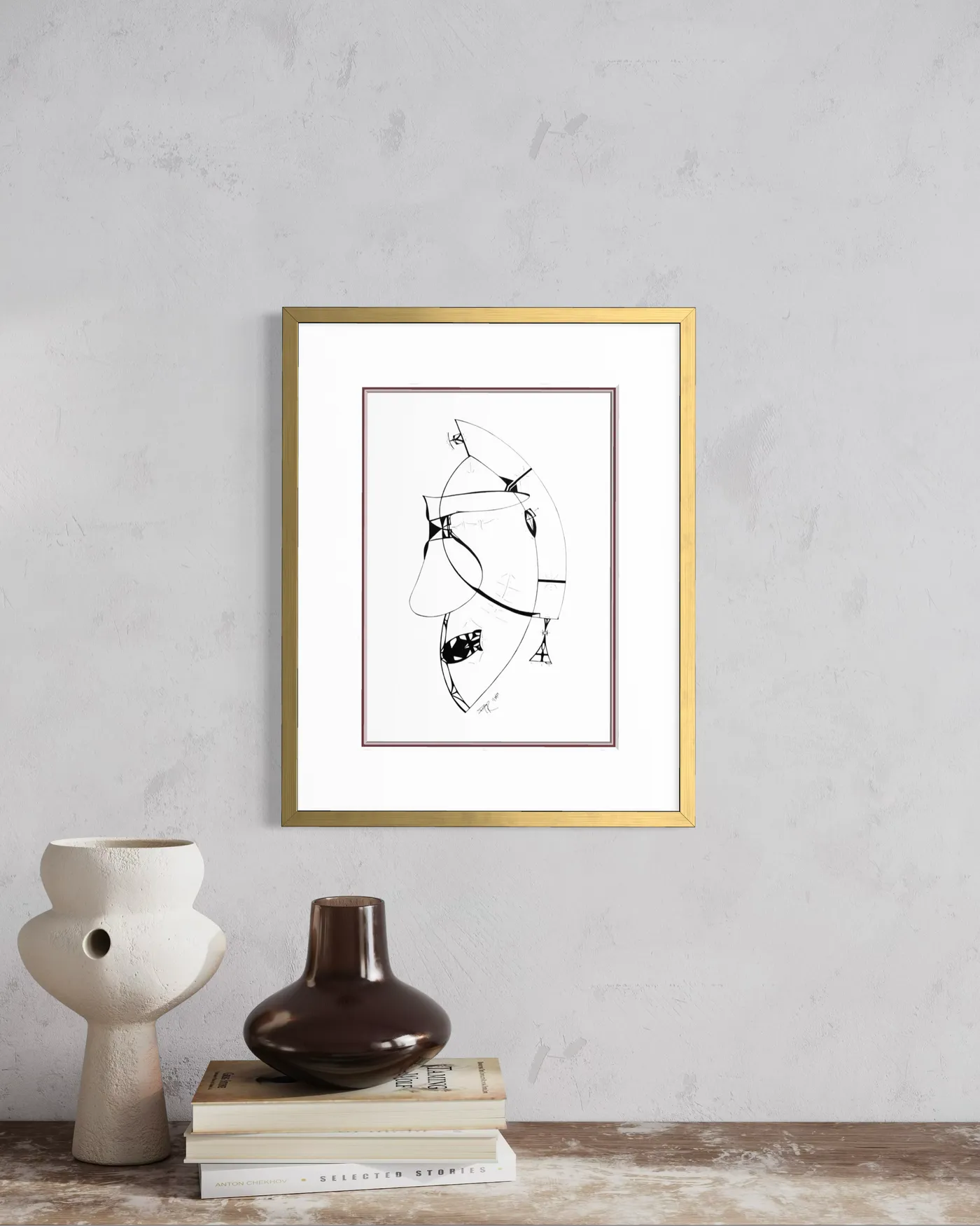 “Untitled 1/30/24” 11.5”x6.5” limited edition print